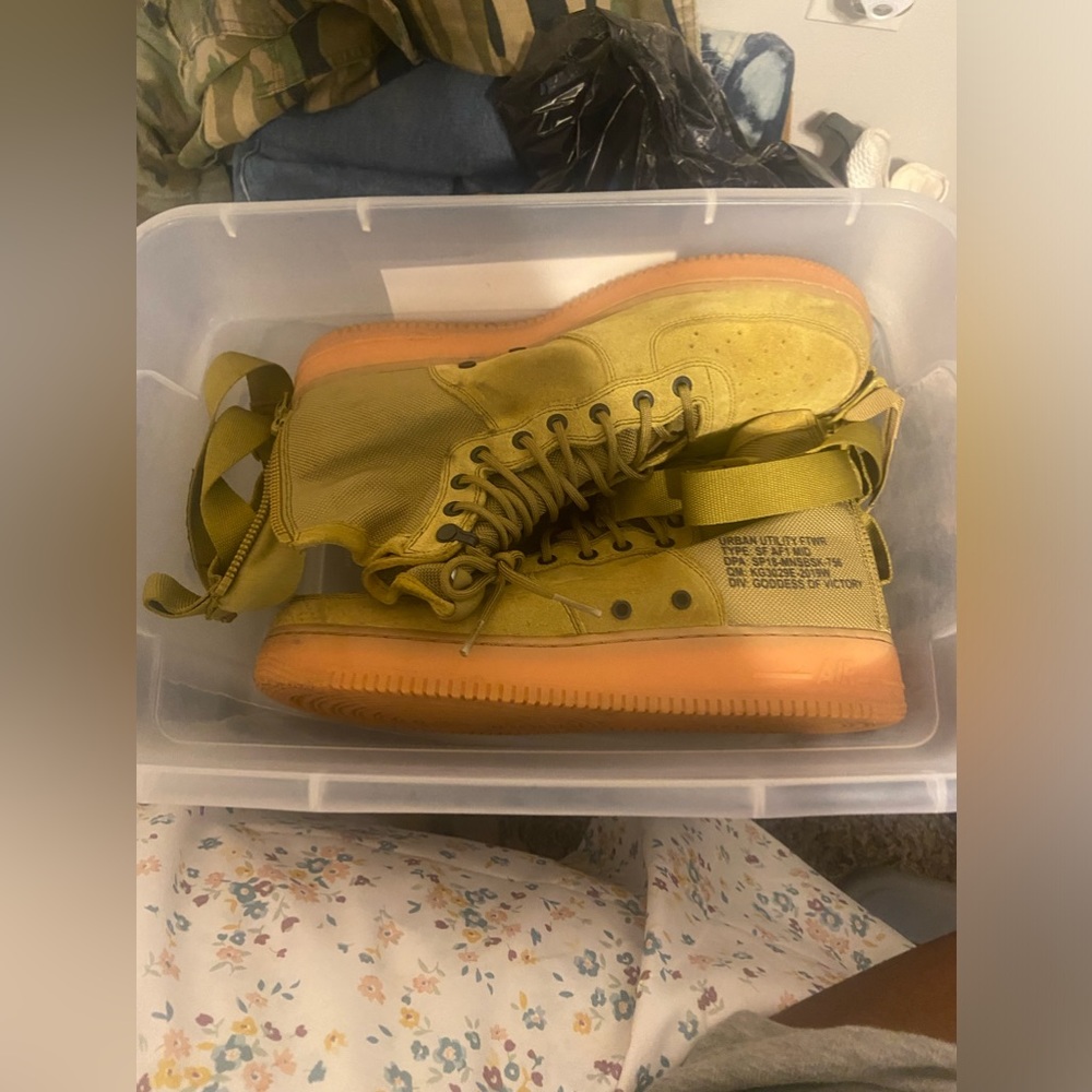 Nike Sf Af1 Mid Desert Moss Desert Moss